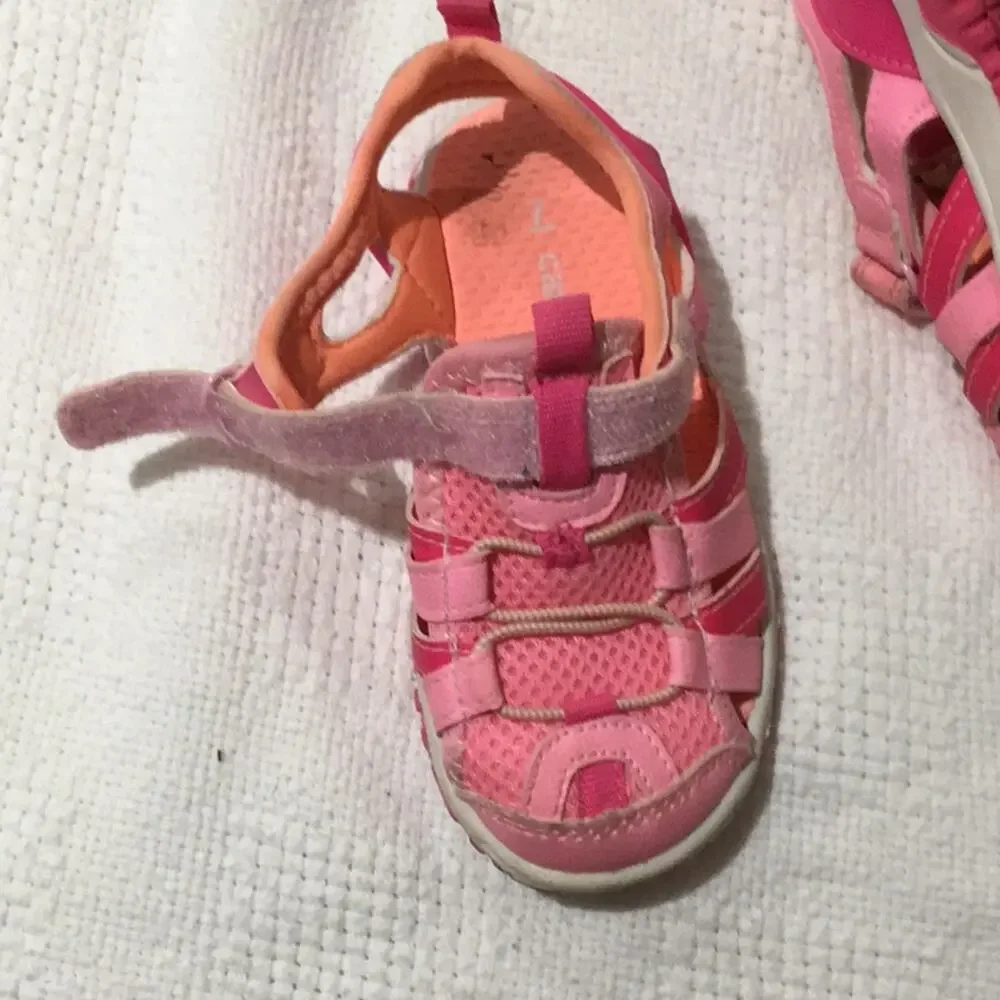 Carters water play shoe in pink worn once 7